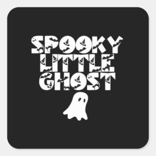 Adesivo Quadrado Spooky Halloween