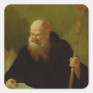 Adesivo Quadrado St. Benedict