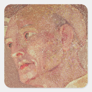 Adesivo Quadrado St Bernard de Clairvaux da cripta St Peter