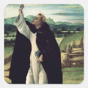 Adesivo Quadrado St Dominic, c.1498-1505