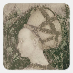 Adesivo Quadrado St George e a princesa de Trebizond