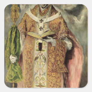 Adesivo Quadrado St. Ildefonso 1605-1610