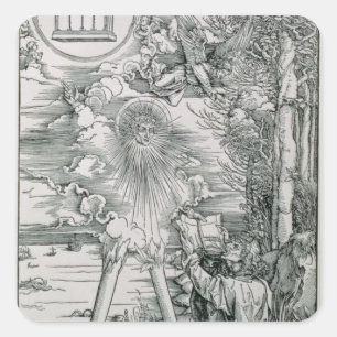 Adesivo Quadrado St John que devora o livro