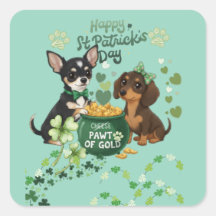 St Paddy's day "Pawt of Gold "  