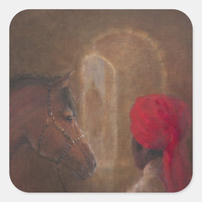 Adesivo Quadrado Stables Jodhpur 2014 (Frente)