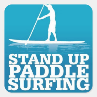 Adesivo Quadrado stand up paddle