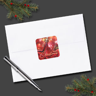Adesivo Quadrado Star Ornament Christmas Small