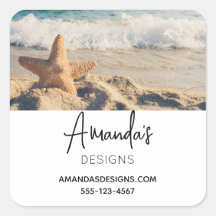 Starfish em uma loja de fotos em Sandy Beach