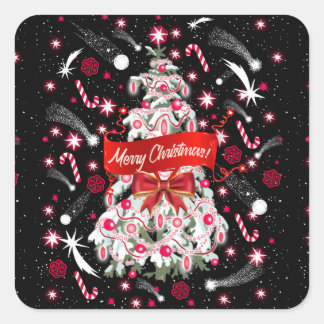 Adesivo Quadrado Starry Night