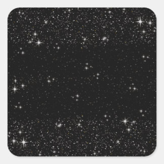 Adesivo Quadrado Starry Night Square Sticker