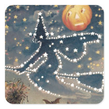 Starry Night Witch Halloween