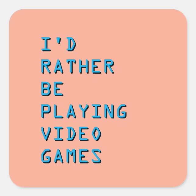 Adesivo Quadrado Sticker (Frente)