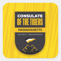 sticker Consulate of Tigers