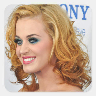 Adesivo Quadrado Sticker Katy Perry