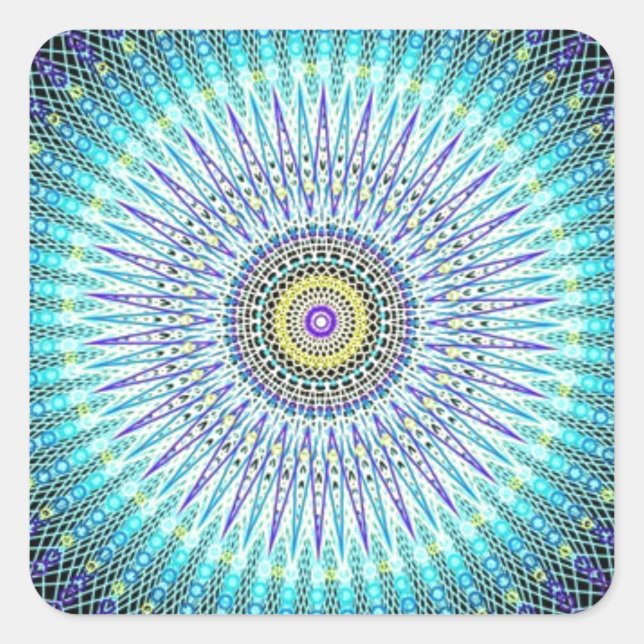 Adesivo Quadrado Sticker quadrado (Frente)