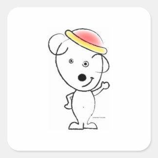 Adesivo Quadrado Sticker quadrado duplo
