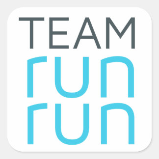 Adesivo Quadrado Sticker RunRunner