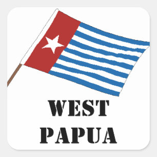 Adesivo Quadrado Sticker West Papua Morning Star