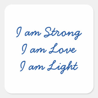 Adesivo Quadrado Stickere Inspiracional