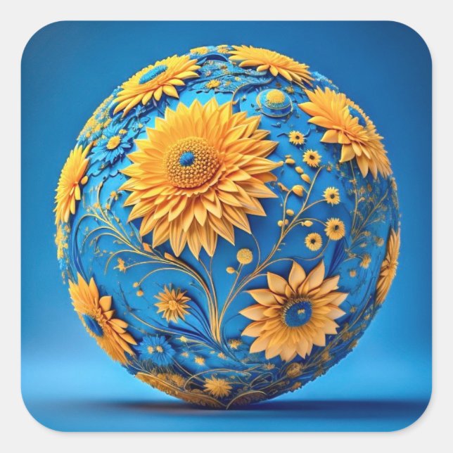 Adesivo Quadrado Stickers (Frente)