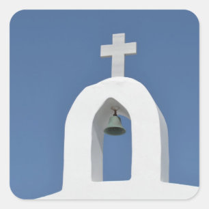 Adesivo Quadrado Stickers da Igreja Santorini