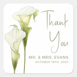 Adesivo Quadrado Stickers for Weddings