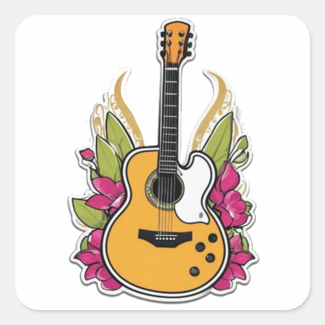 Adesivo Quadrado  Stickers g (Frente)