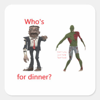 Adesivo Quadrado Stickers Halloween