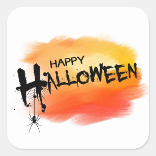 Adesivo Quadrado Stickers Halloween