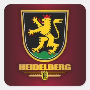 Adesivo Quadrado Stickers "Heidelberg"