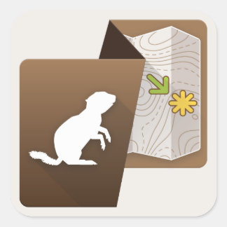 Adesivo Quadrado Stickers - Parque Nacional Bryce Canyon