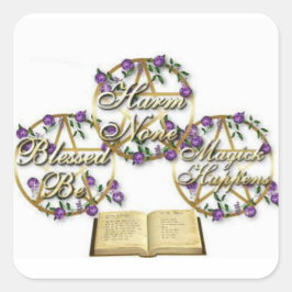 Adesivo Quadrado Stickers: Prejudica o Nenhum