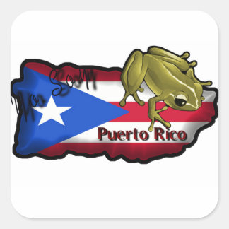 Adesivo Quadrado Stickers Quadrados Yo Soy Porto Rico