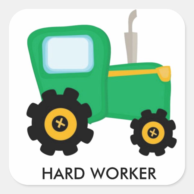 Adesivo Quadrado Sticks Quadrados, Brilhante (Frente)