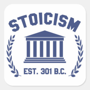 Adesivo Quadrado Stoicism