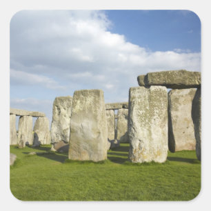 Adesivo Quadrado Stonehenge (cerca de 2500 a.C.), UNESCO World 3