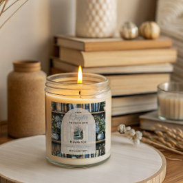 Adesivo Quadrado Storybook Blue Boy Library Book Baby Shower