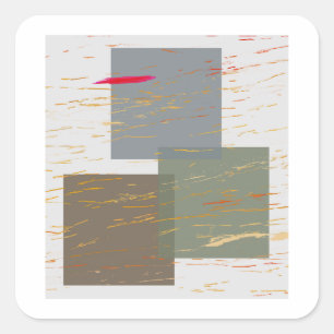 Adesivo Quadrado Streak Squares