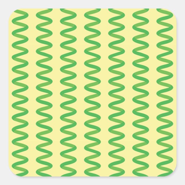 Adesivo Quadrado Stuning Spirulina Sticker (Frente)
