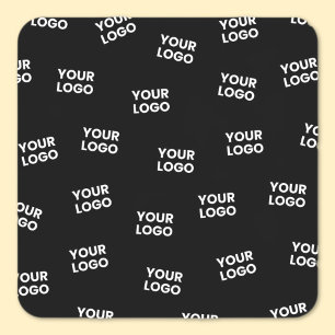 Adesivo Quadrado Sua imagem, logotipo comercial ou qualquer outro d