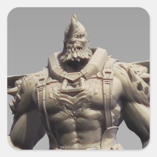 Adesivo Quadrado Substituição do dia do julgamento final