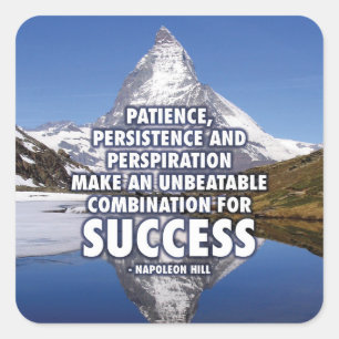 Adesivo Quadrado SUCESSO - Motivação