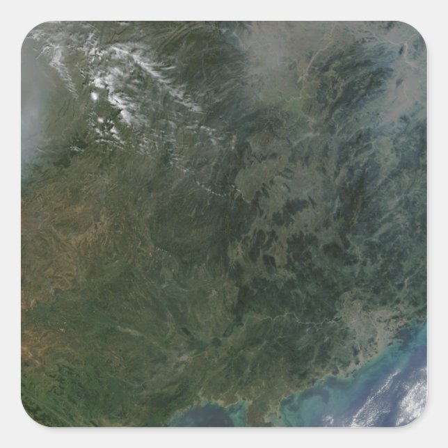 Adesivo Quadrado Sudeste da China (Frente)