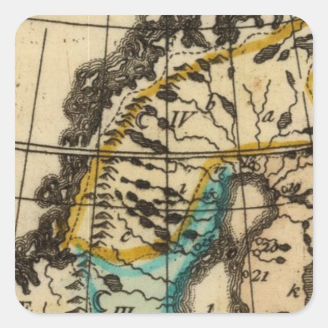 Adesivo Quadrado Suecia e Finlândia (Frente)