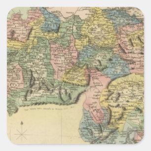 Adesivo Quadrado Suiça