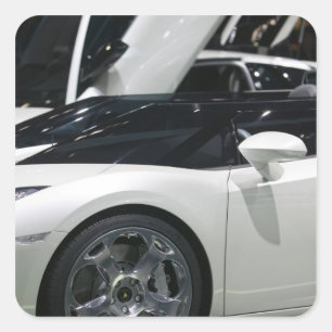 Adesivo Quadrado SUÍÇA, GENEBRA: 75º Salão Automóvel Anual de Geneb
