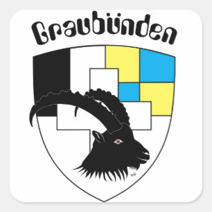 Adesivo Quadrado Suíça Suisse Svizzera Svizra Switzerland Kleber
