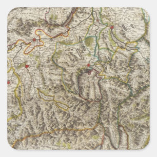 Adesivo Quadrado Suisse - suiça