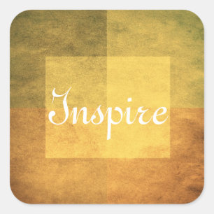 Adesivo Quadrado sujo aguarela-como o abstrato 2 do gráfico