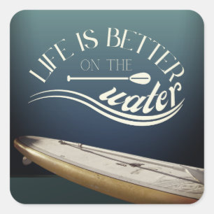 Adesivo Quadrado SUP se levante remarrando decoração